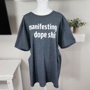 Manifesting Dope Shit Short Sleeve Unisex Tee